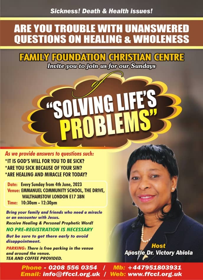 Discover and received healings for long standing problems through the encouragement and power of God.